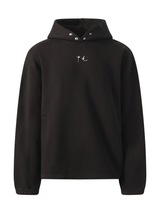 Thug Club Color Emblem Hoodie in Black
