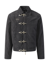Thug Club Scarred Bio Soldier Jacket in Black