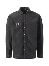 Thug Club Scarred Officer Shirt in Black