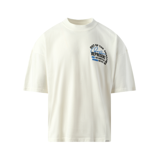 Out of The Shadows T-Shirt in Flat White
