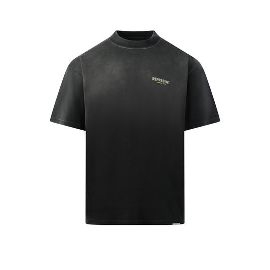 Represent Owners Club T-Shirt in Aged Black