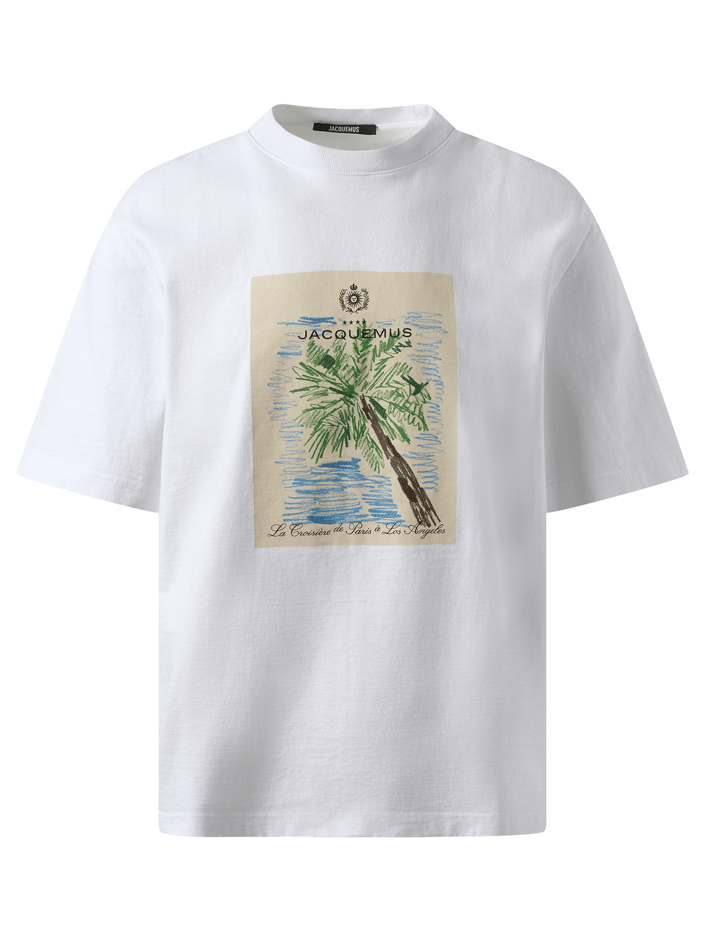 Jacquemus Le T-Shirt Arty Hotel in White