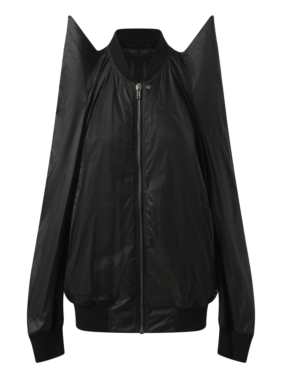 Rick Owens Tec Flight Jacket in Black