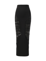 Rick Owens Pillar Skirt in Black