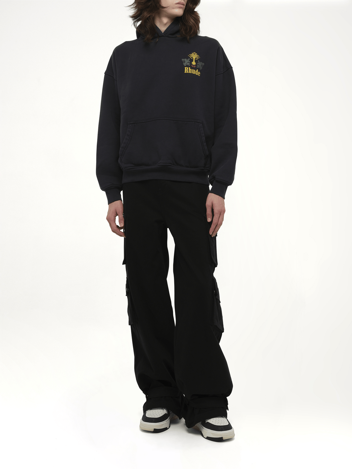 Rhude Rhude Tabaco Hoodie in Vintage Black