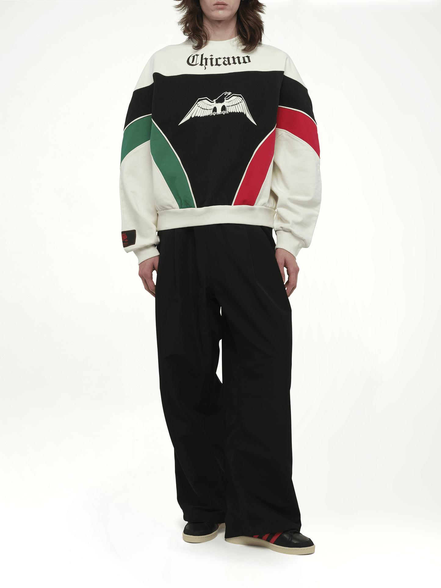 Willy Chavarria Adidas X Chavarria Sweater in Off White