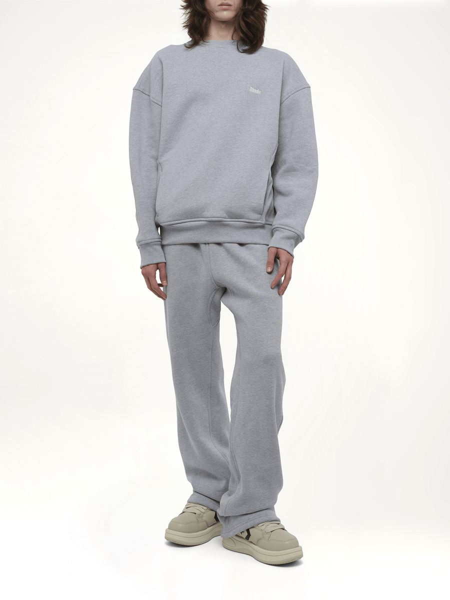 Rhude Classique Sweatshirt in Heather Gray