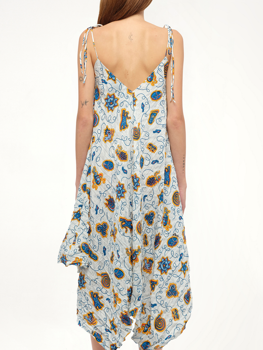 Loewe x Paula Prt Strappy Dress in White