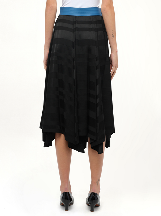 Asym Skirt in Black