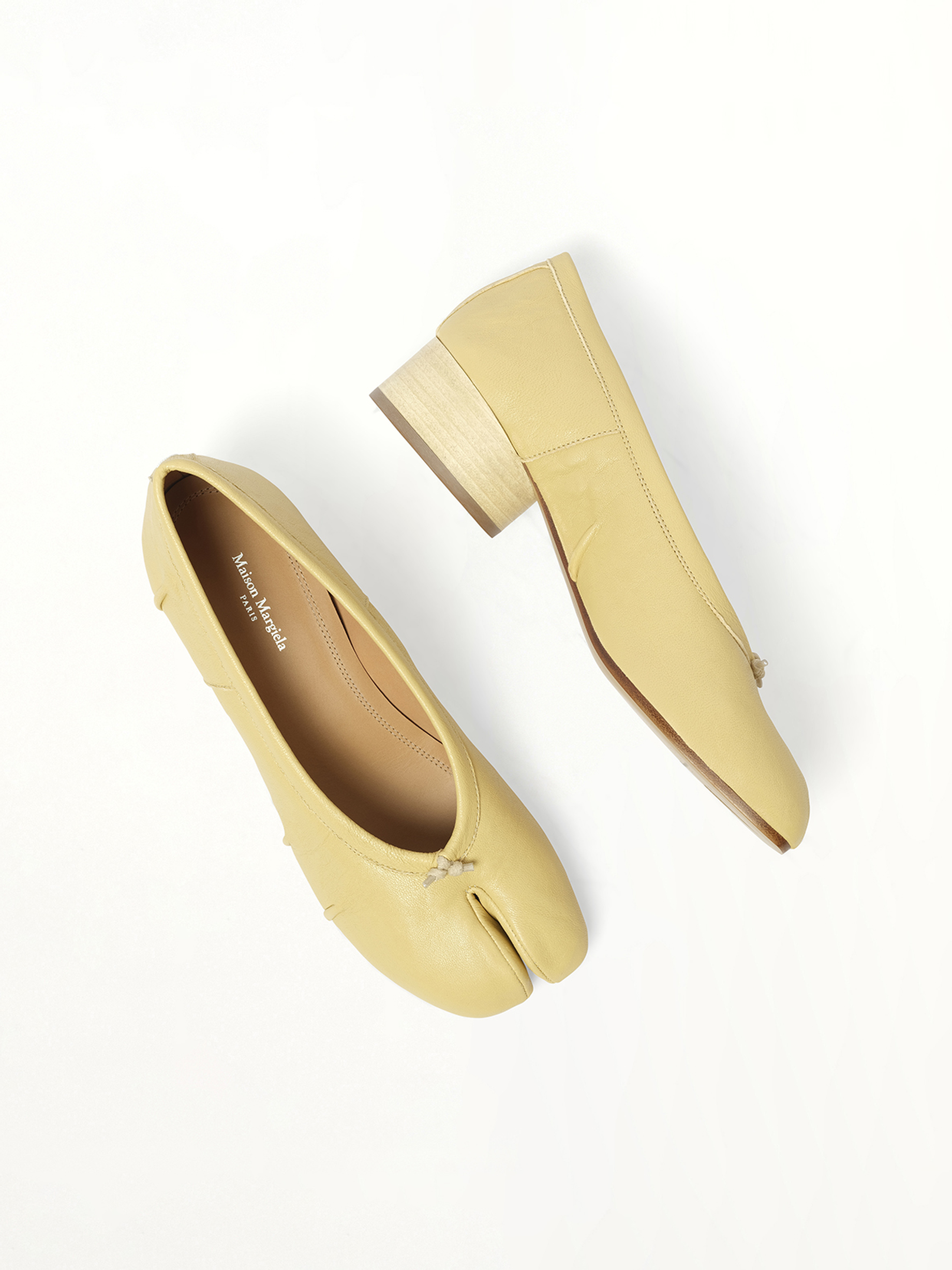 Tabi Ballerina H30 in Ble Top View | MAISON MARGIELA