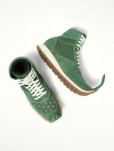 Dinosaur Sneaker Hi in Green Top View | LOEWE