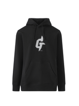 Givenchy Embroidered Eiffel Tower Motif Slim Fit Hoodie in Black