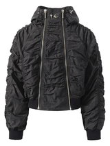 Thug Club Scarred Double Flying Bio Jacket in Black