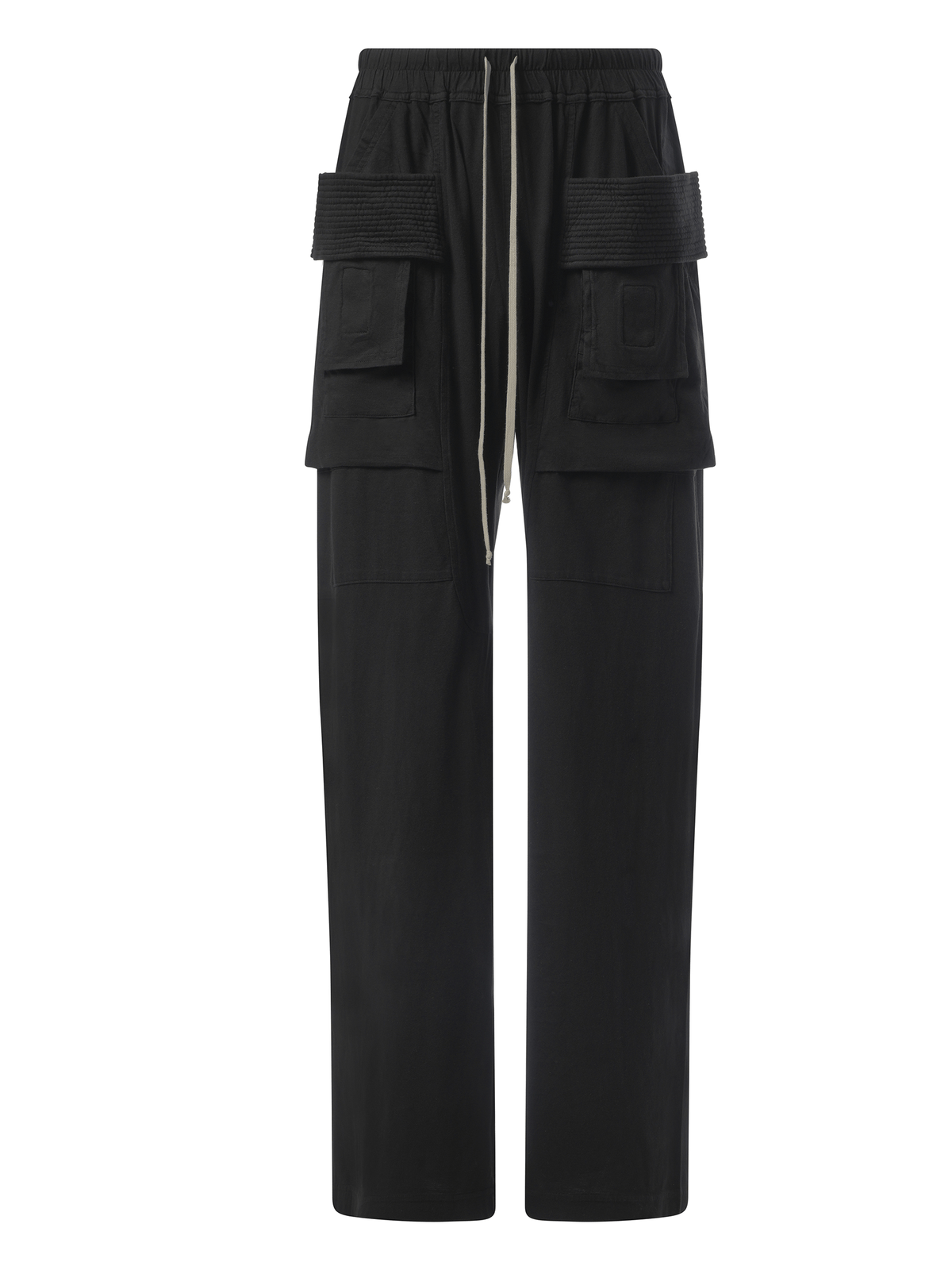 Rick Owens Drkshdw Creatch Wide Cargo Drawstring in Black