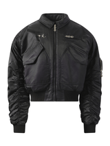 Thug Club a bird wants to fly high Jacket in Black