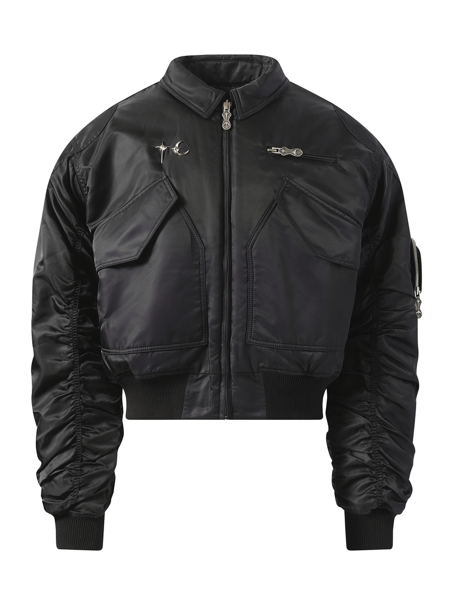 Thug Club a bird wants to fly high Jacket in Black