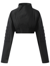 Rick Owens Anthem Flight Jacket in Black