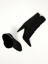 Liv Boots in Mibk Top View | ISABEL MARANT