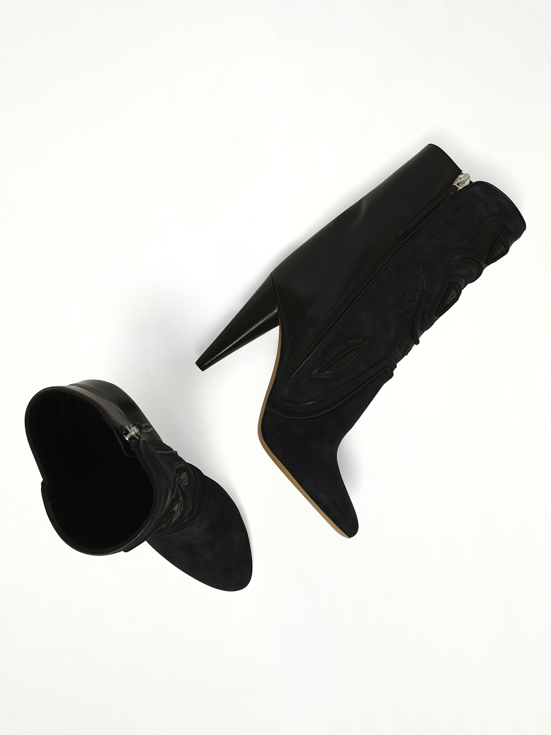 Liv Boots in Mibk Top View | ISABEL MARANT