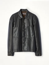 Workwear Overshirt in Licorice
