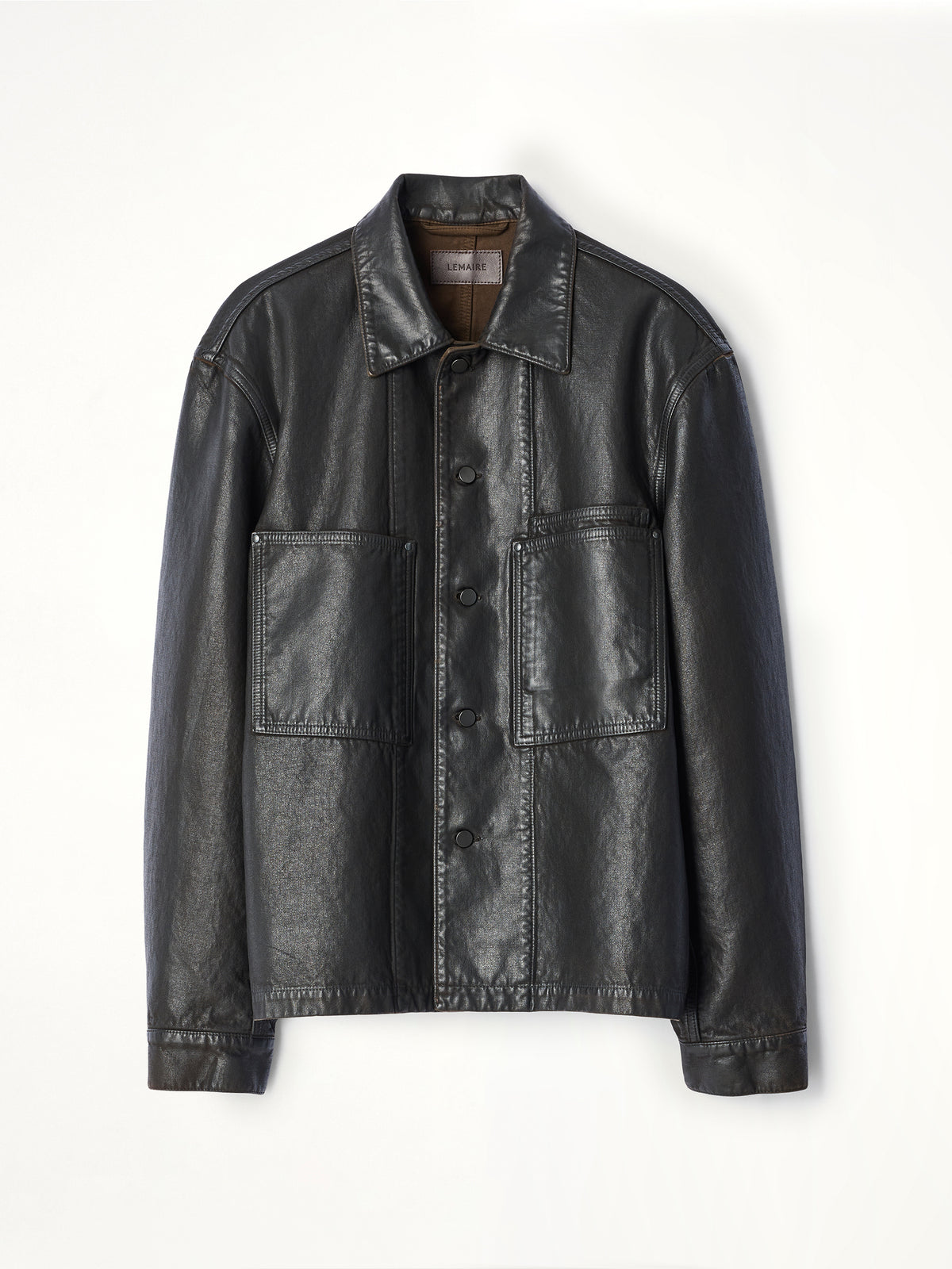 Workwear Overshirt in Licorice