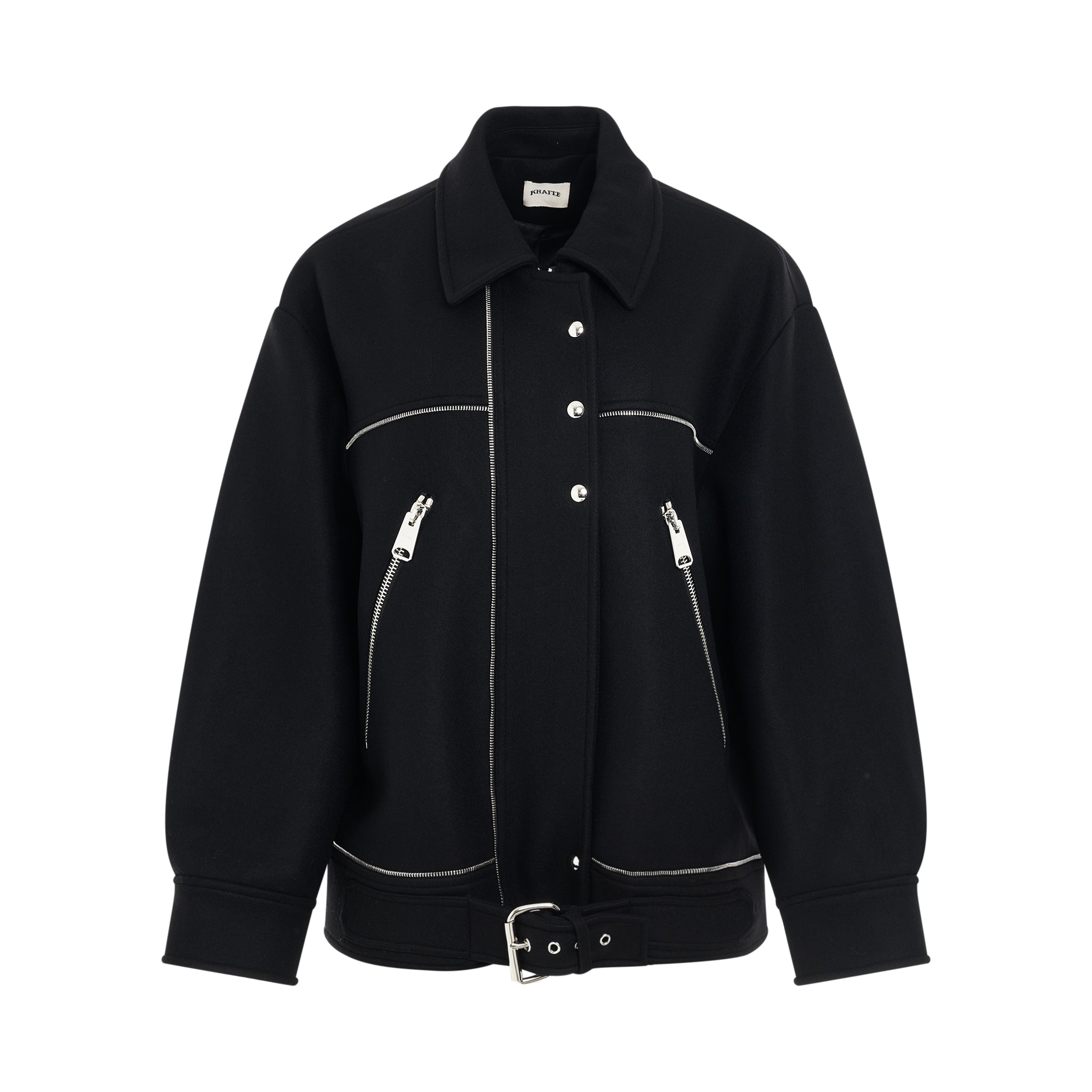 Herman Wool Jacket in Black