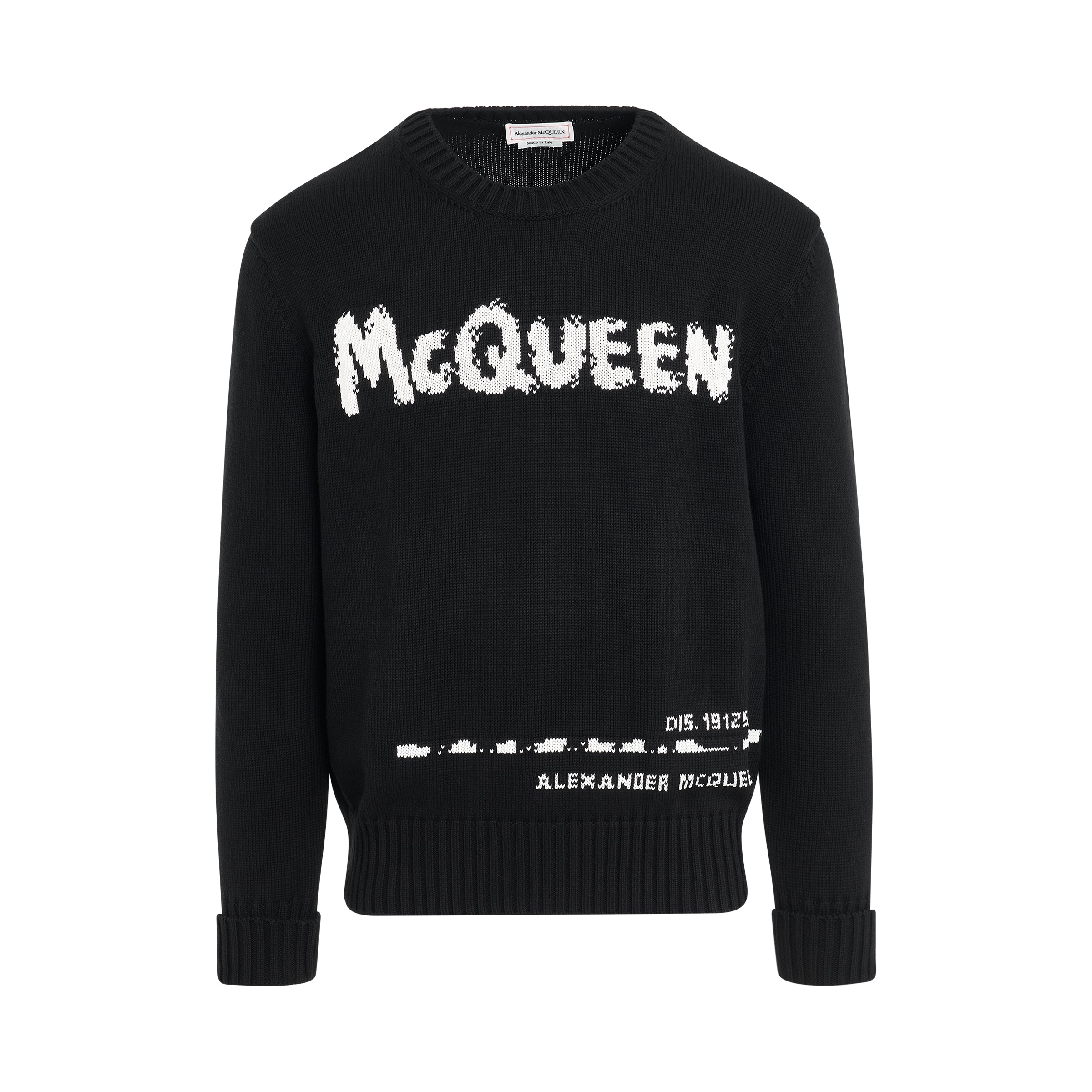 Alexander mcqueen mens knitwear best sale