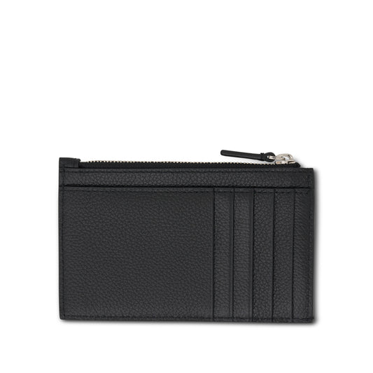 Cash Long Coin And Card Holder in Black/White