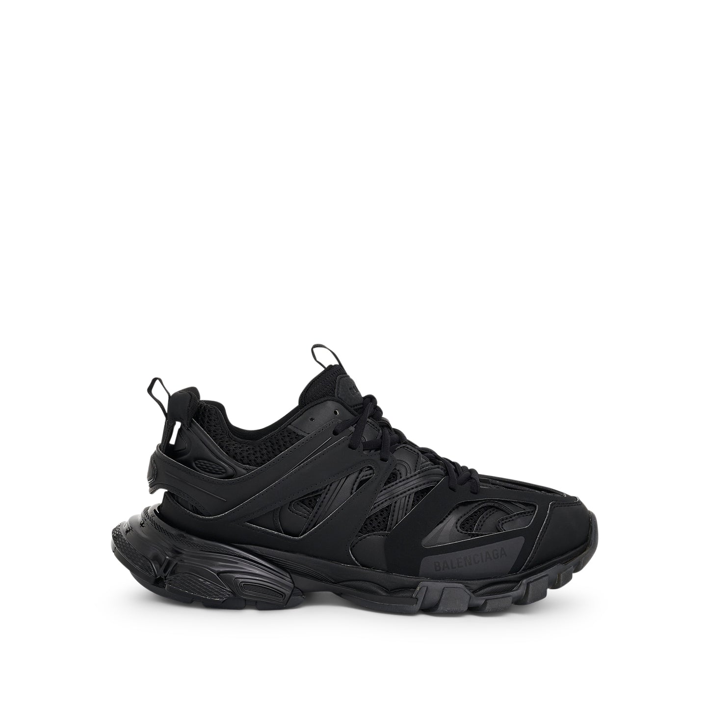Track Clear Sole Sneaker in Black