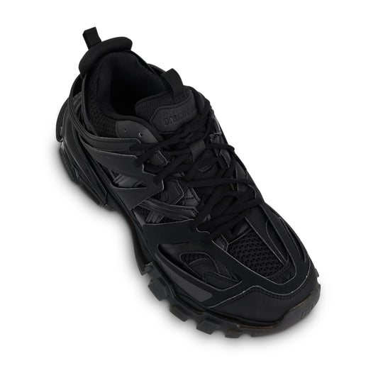 Track Clear Sole Sneaker in Black