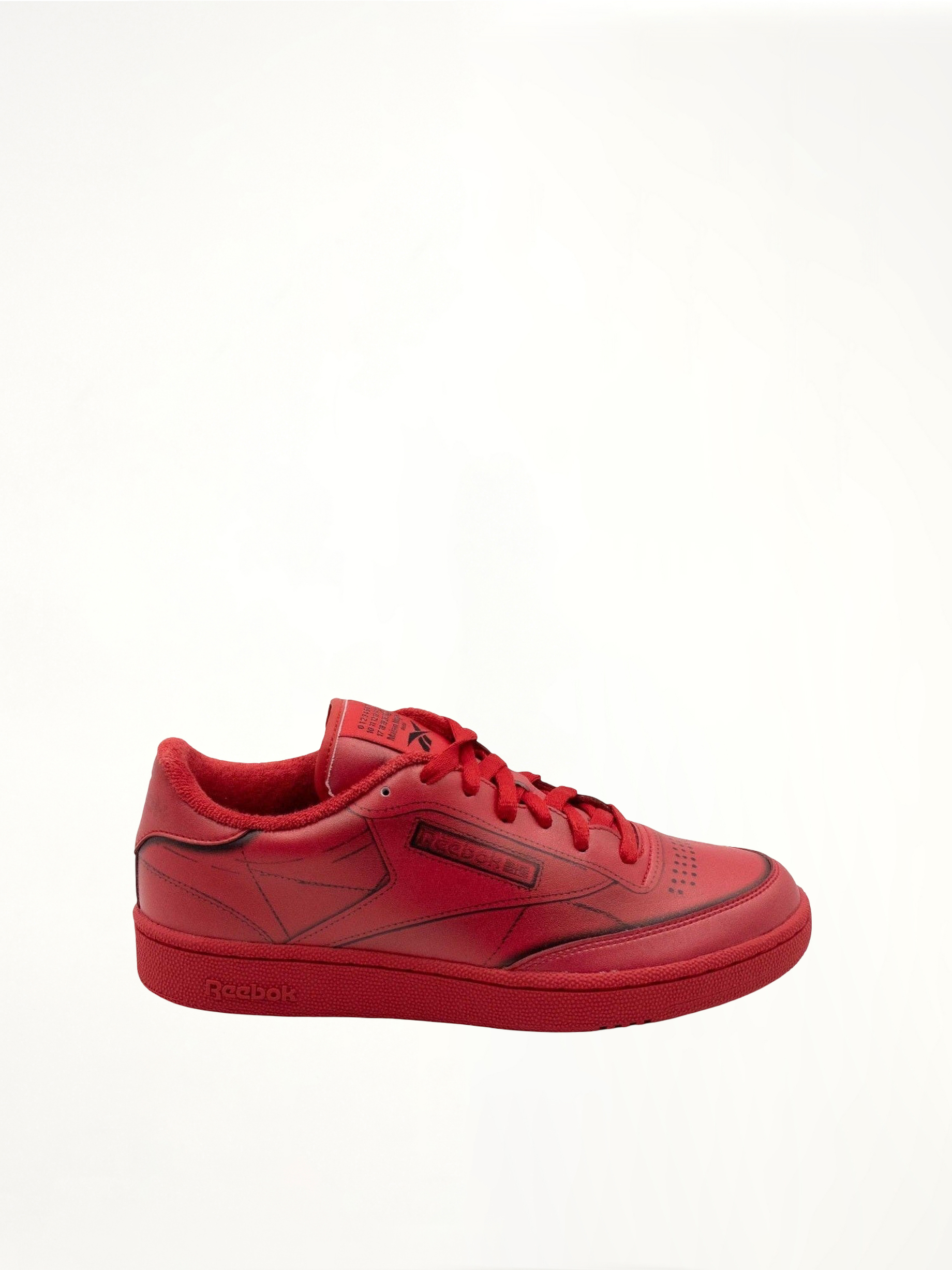 Reebok x Maison Margiela Project 0 CC Tl Sneaker in Red