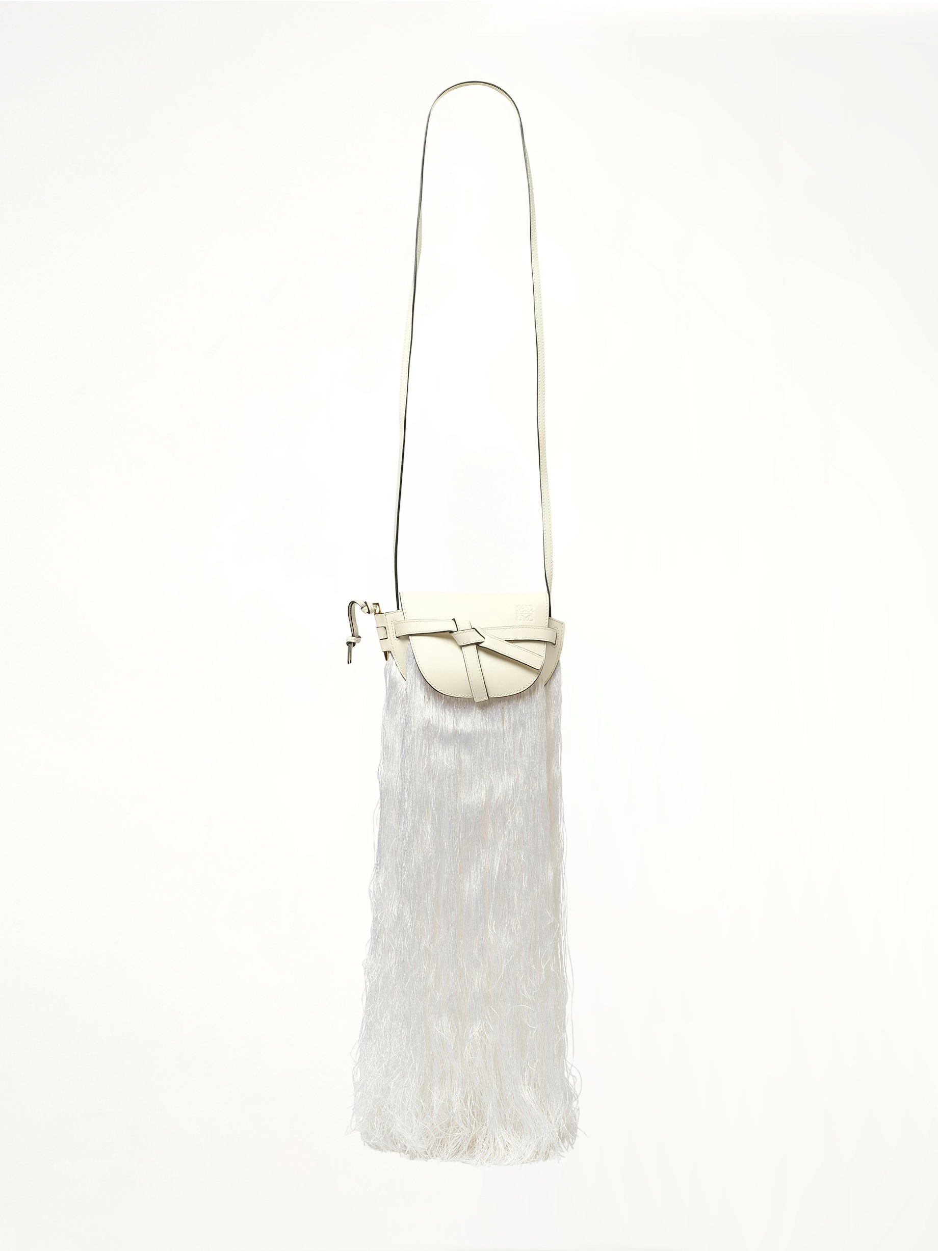 Gate Fringes Mini in White