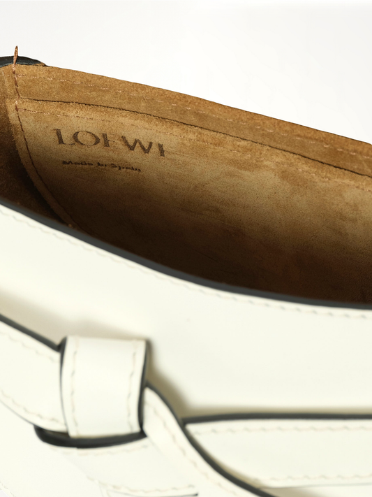 Gate Fringes Mini in White