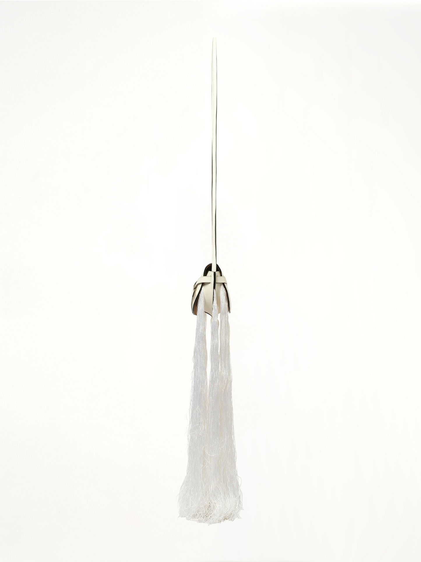 Gate Fringes Mini in White