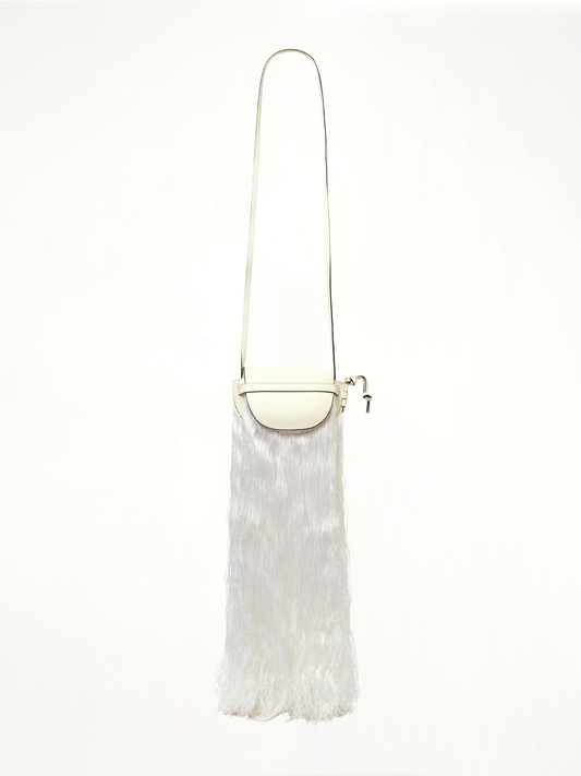 Gate Fringes Mini in White