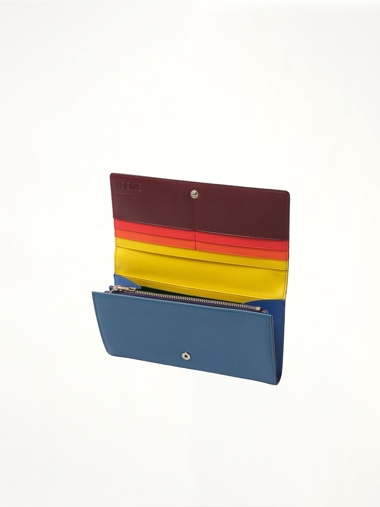 Loewe x Paula Rainbow Cont Wallet in Blue
