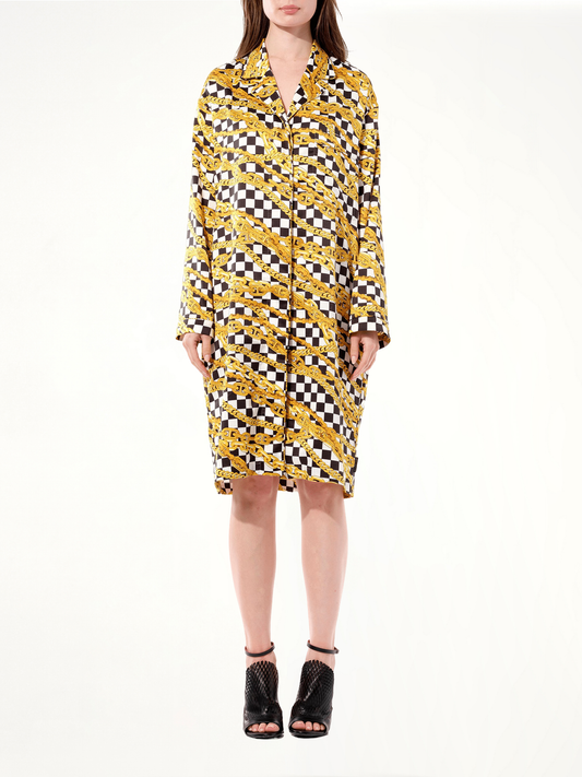 Pyjama Dress in Black