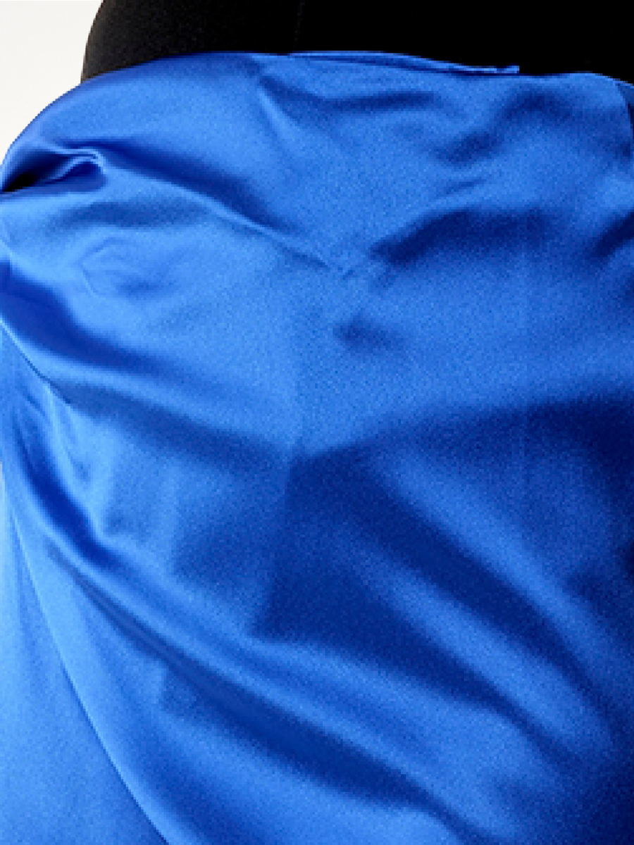 Wrap Skirt in Blue