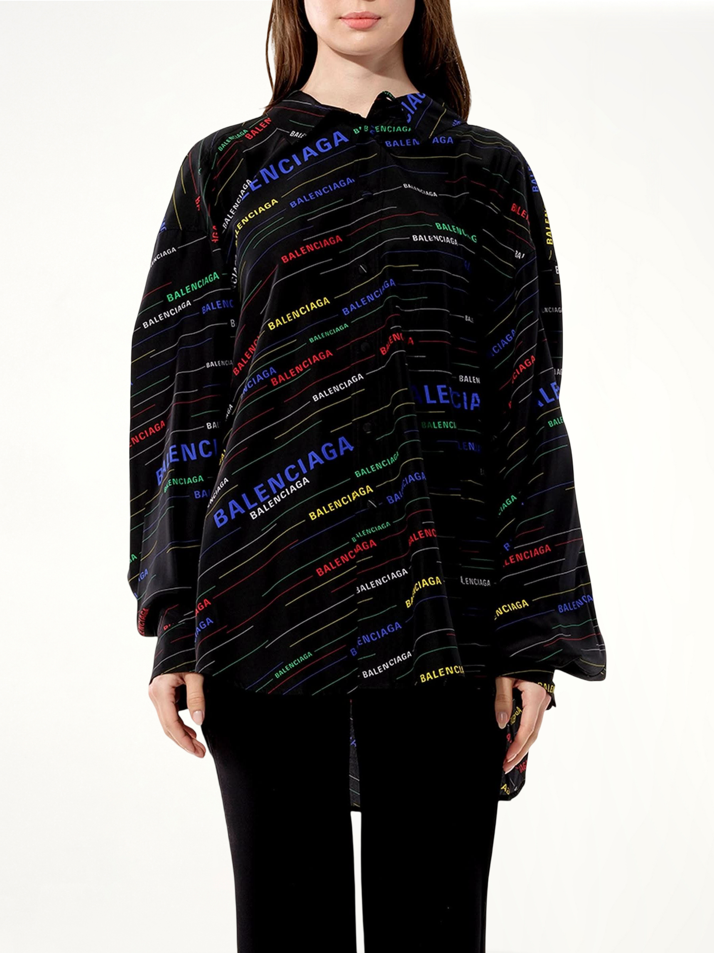 New Bow Blouse in Black