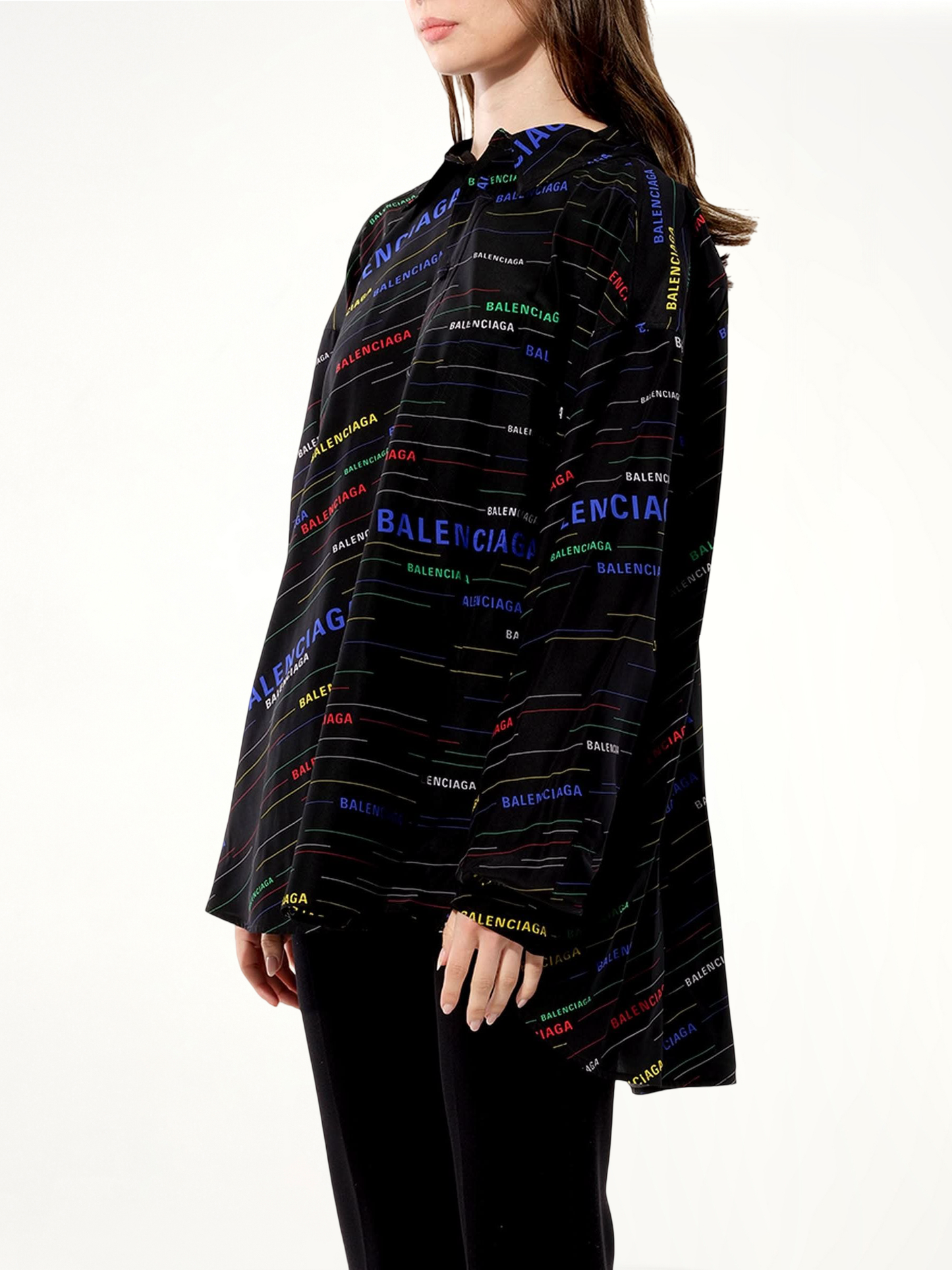 New Bow Blouse in Black