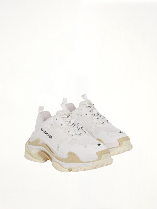 Triple S Sneakers in White