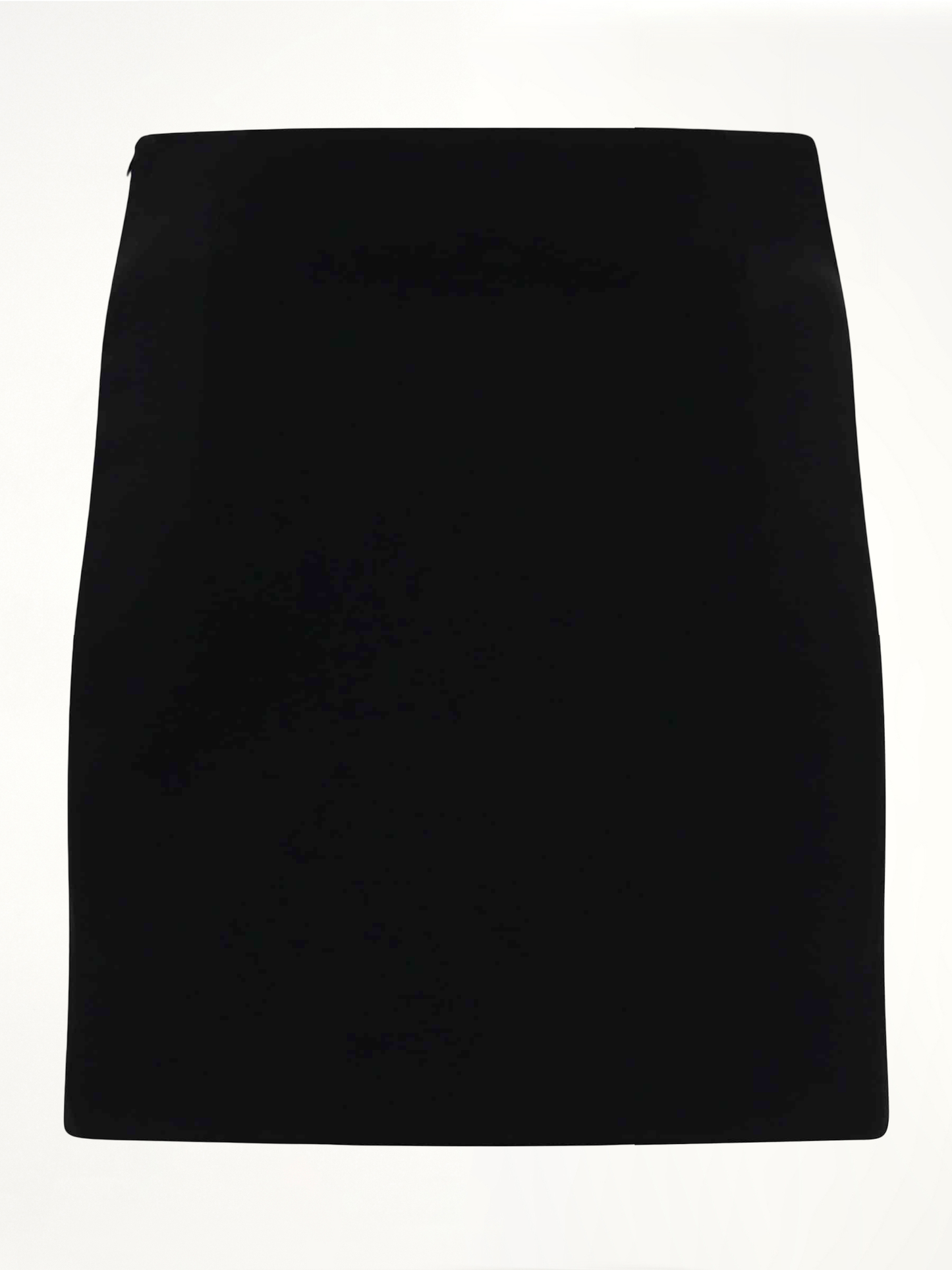 Circle Mini Skirt in Black