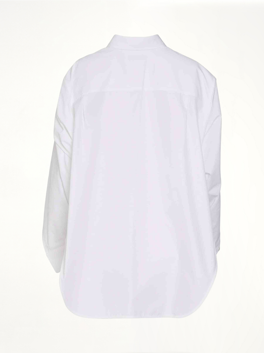 Wing Twisted Shirt in White