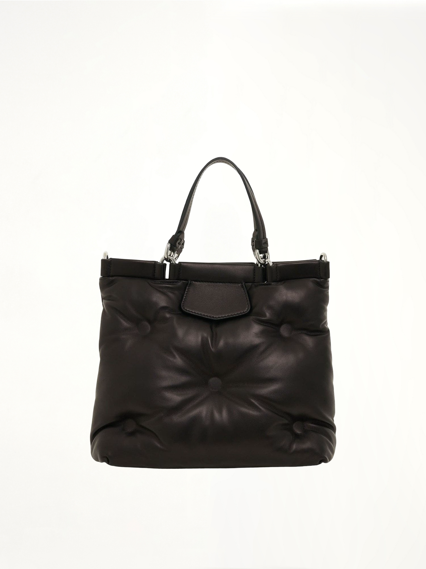 Small Glam Slam Shopping Bag in Black
