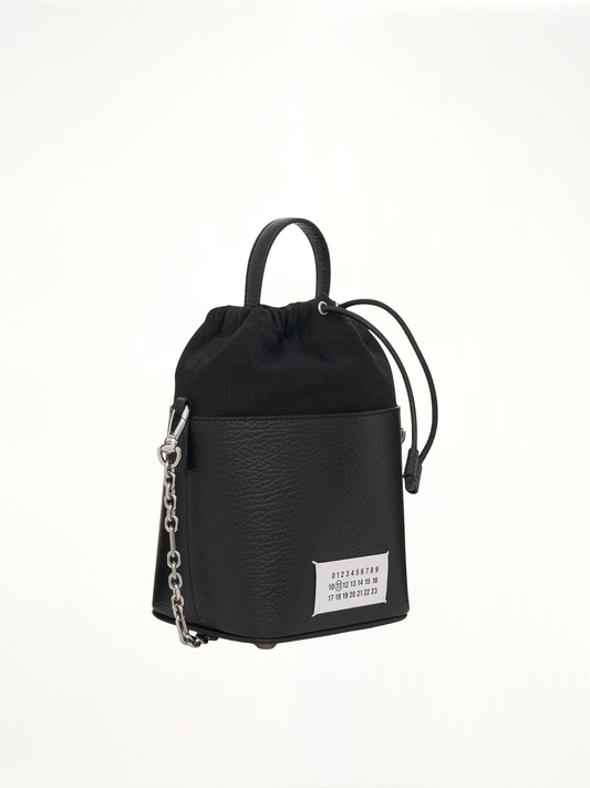 Small 5AC Bucket Bag in Black