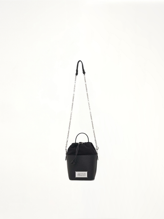 Small 5AC Bucket Bag in Black