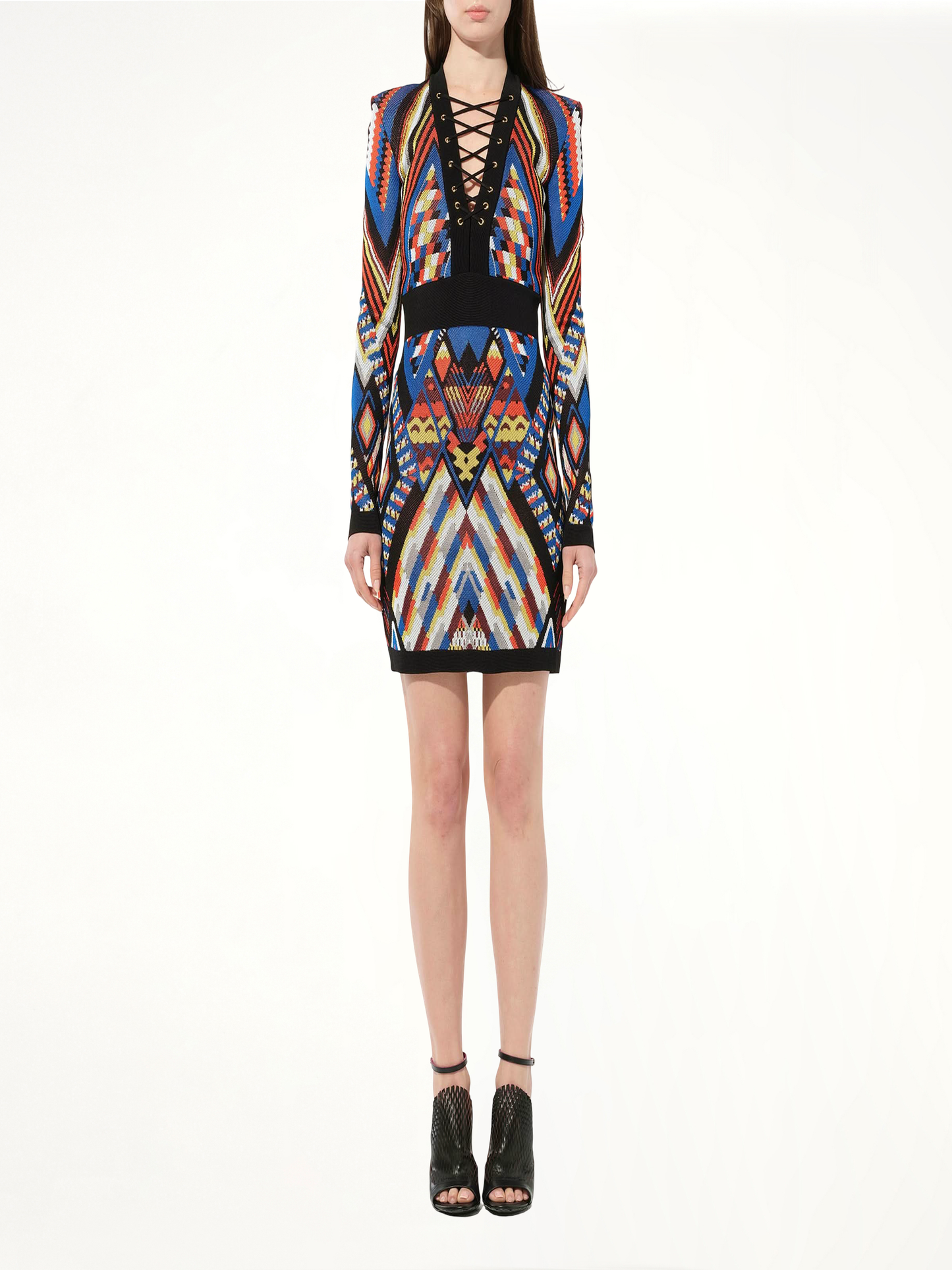 Knit Dress in Organza