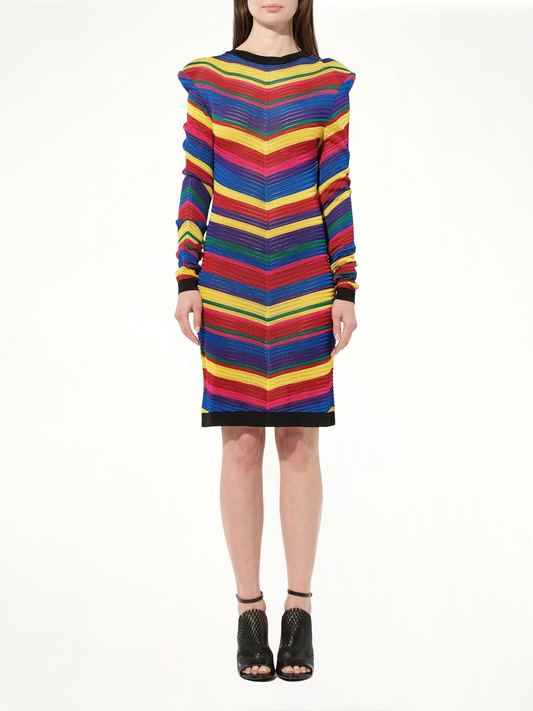 Knit Dress in Multicolor