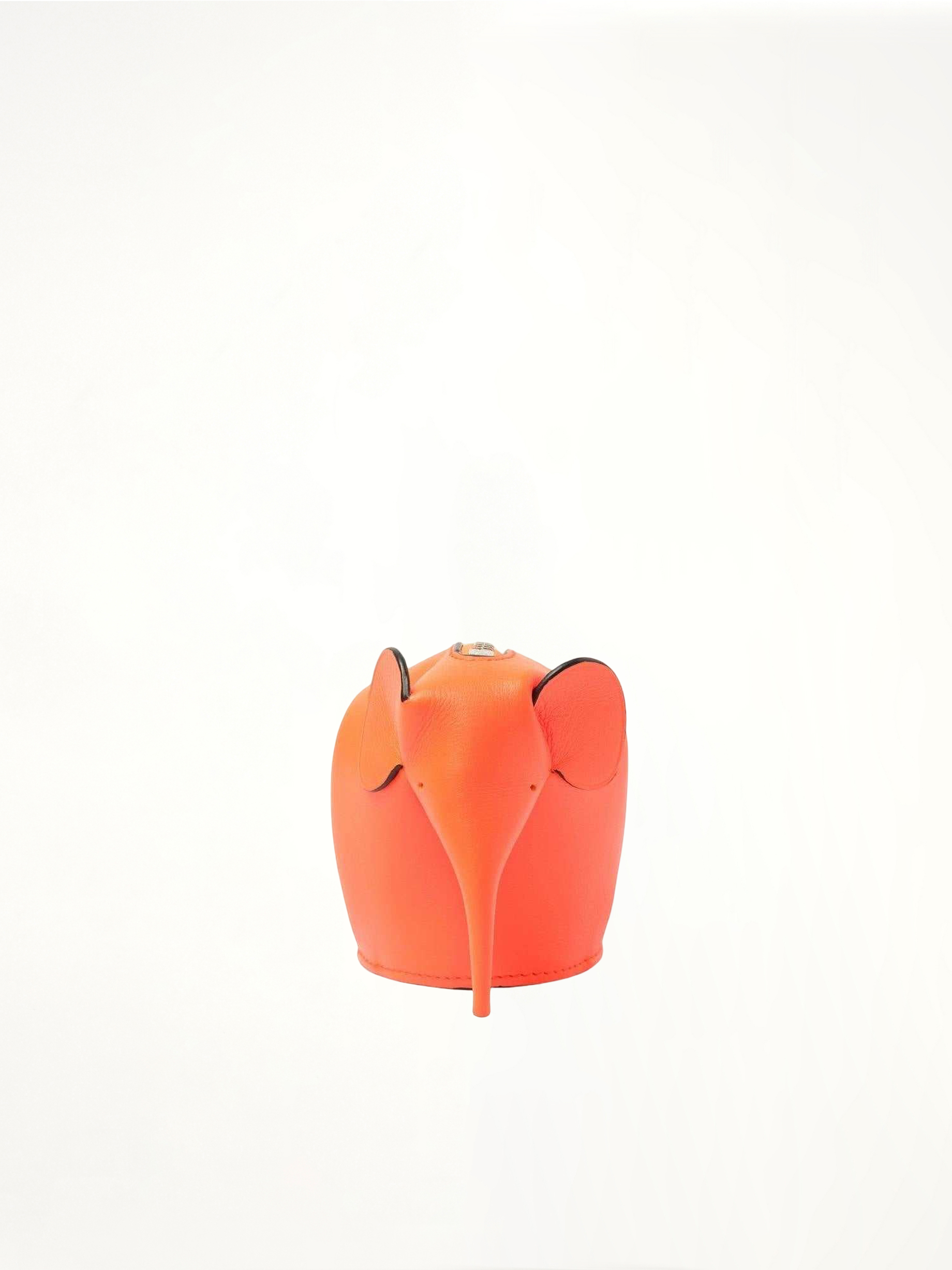 Elephant Coin Purse in Flr Orange