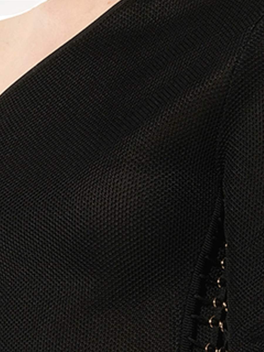 Knit Dress in Black